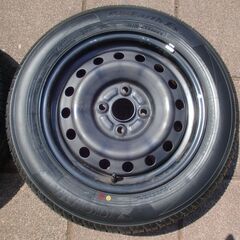 2本set 新品 ヨコハマ BluEarth-ES ES32 165/65R14 & 中古ホイール　タンクデュエットパッソルーミーストーリアトールブーン等にの画像