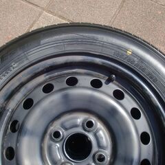 2本set 新品 ヨコハマ BluEarth-ES ES32 165/65R14 & 中古ホイール　タンクデュエットパッソルーミーストーリアトールブーン等にの画像