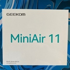 【取引完了】【値下げ】GEEKOM ミニパソコン Windows11Pro 新品未開封