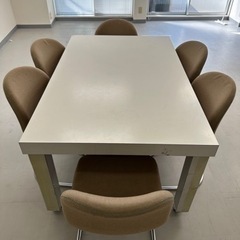 会議テーブル　95cmx150cmの画像