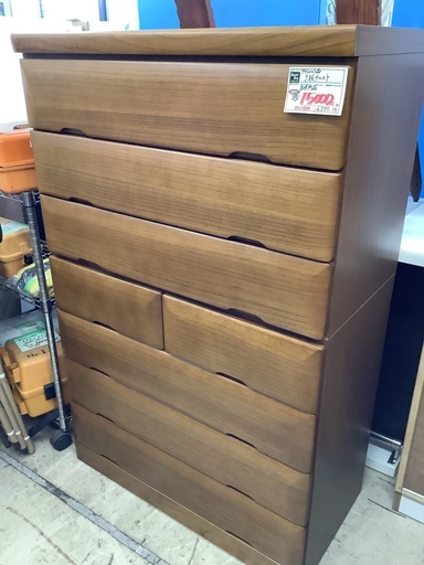 未使用 7段チェスト アウトレット品 管C230819CK (ベストバイ 静岡県袋井市)