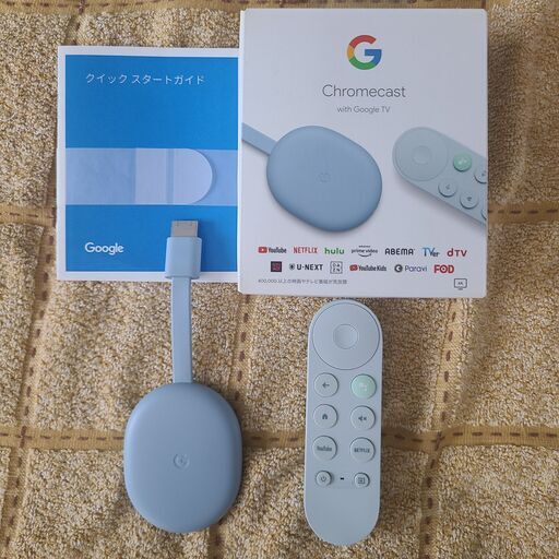 アクセサリー Google  Chromecast with Google TV 4K