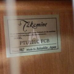 Takamine タカミネ アコースティックエレキギター PTU121C FCBの画像