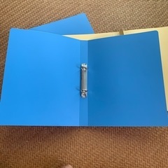 2穴ファイル A4 サイズ 計3冊の画像