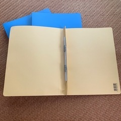 2穴ファイル A4 サイズ 計3冊の画像
