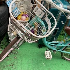 子ども自転車　サビあり　後輪パンクの画像