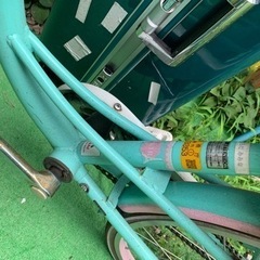 子ども自転車　サビあり　後輪パンクの画像