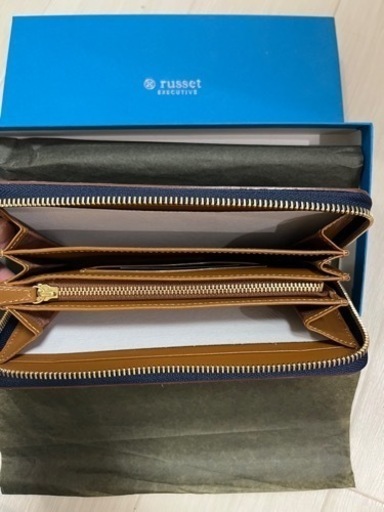 russet イタリアンレザー　財布　未使用
