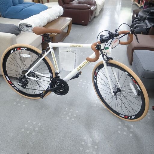 GRAPHIS ロードバイク 3×7段変速 中古 自転車 モノ市場半田店 119
