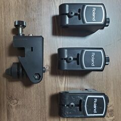 【値下げ】Roland 電子ドラム用トリガーセンサー４つセット