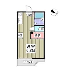 💙💙初期費用5万円！フリーレント1ヶ月付き😍敷礼０！《1R》町田...