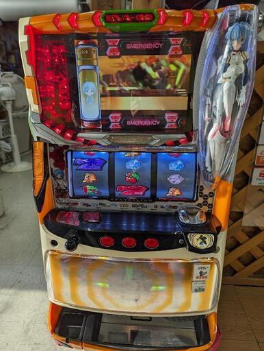 パチスロ実機 エヴァンゲリオン～真実の翼～コイン不要機 ID：126-012327-007