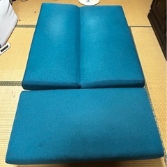 （取引決まりました）２人掛けソファー、ソファーベッドの画像