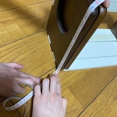 机の上に置く本棚の画像