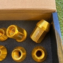 レーシングナット M12×P1.5 35mm 貫通型　未使用品の画像