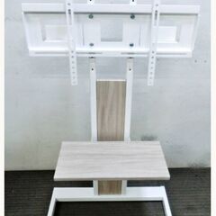 ハヤミ工産　TIMEZ　テレビスタンド　KF-206W　～65V型対応　壁寄スタンド　テレビは5段階の高さ調節　前後2段階調節が可能　背面ホルダー