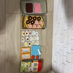 しまじろう　知育玩具　ドーナツとレストランとケーキ