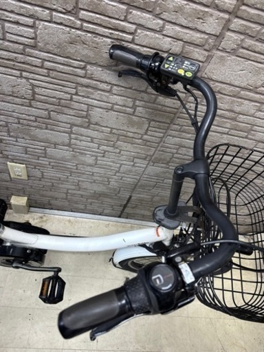 サマーSALE  東京23区配達無料　新基準　ヤマハ　パスバビー　Babby 8.7Ah リチウム 電動自転車 中古 1203