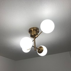 オシャレなシーリングライトの画像