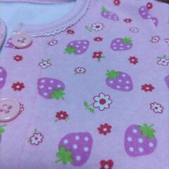 女の子 80サイズ パジャマ ベストの画像
