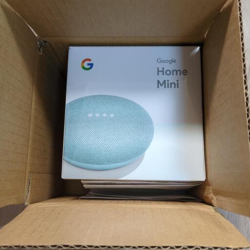 【新品未開封】google home mini アクア
