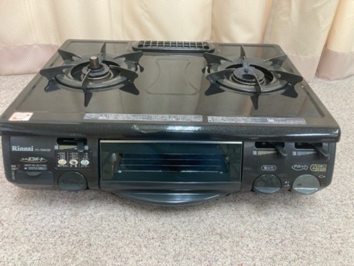 ガスコンロ 都市ガス用 Rinnai RTE-T63MC(GB)