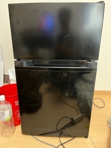 冷凍冷蔵庫87ℓ（アイリスオーヤマ）