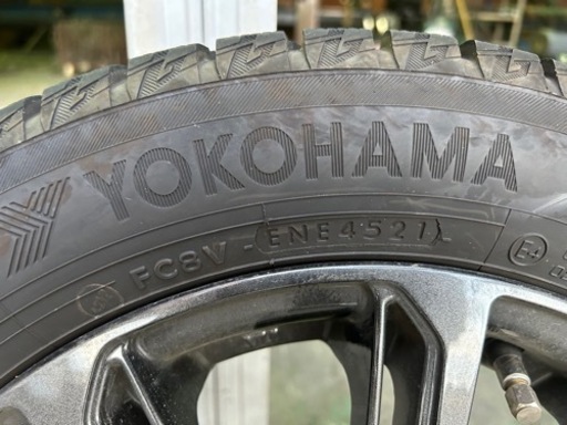 155/65R14ホイール付きスタッドレスタイヤ4本セット