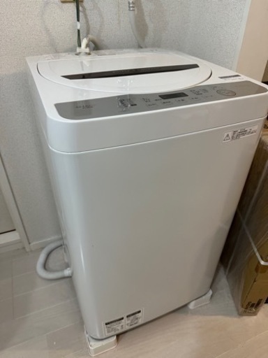 シャープ SHARP 全自動洗濯機 ステンレス槽 5.5kg