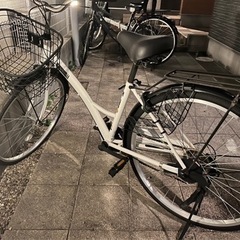 自転車26インチ　美品　ギア6段式