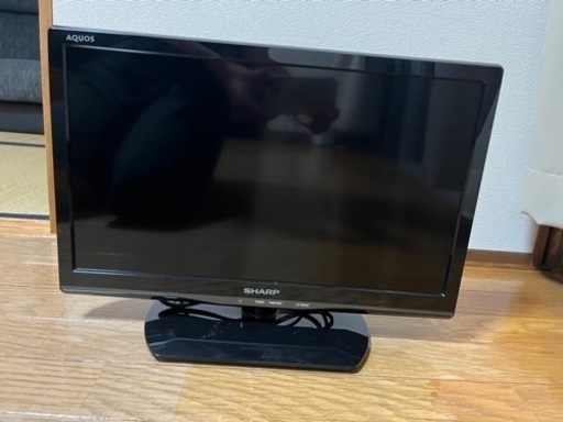 シャープ　19V テレビ