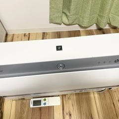 SHARPエアコン　AY-F36X-W 室外機　リモコン付