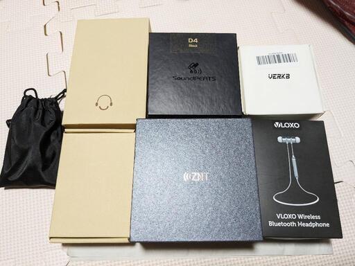 未使用品 イヤホン7本セット ワイヤレス多数