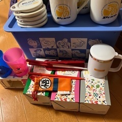 コップ　携帯箸　ポップコーンケースの画像