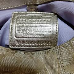 COACHの大きめのバッグの画像