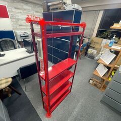 ★お譲りします★スチールラック　赤の画像
