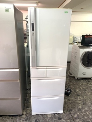 北九州市内配送無料　保証付き　東芝 TOSHIBA GR-B41G-W [冷蔵庫（405L・右開き） パールホワイト プラチナ潤い鮮蔵庫 野菜収納名人]