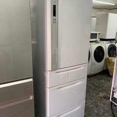 北九州市内配送無料　保証付き　東芝 TOSHIBA GR-B41G-W [冷蔵庫（405L・右開き） パールホワイト プラチナ潤い鮮蔵庫 野菜収納名人]の画像