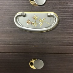 【店頭お渡しのみ】　☆通産大臣指定　伝統的工芸品☆ 加茂桐箪笥　桐タンス　整理タンス　カギ付　¥50,380(込)  市内配送¥3,000〜の画像