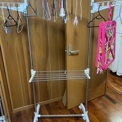 室内干し洗濯干し