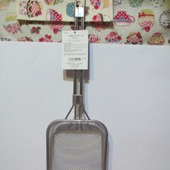【燕三条　角フライヤー】ステンレス製　未使用品　すくい面が大きく、炊き出し等に最適ですの画像