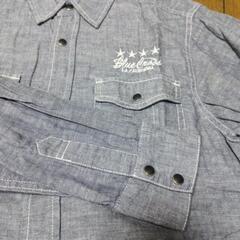 【ブルークロス】長袖シャツの画像