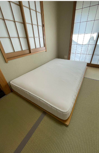 無印良品  セミダブルベッド