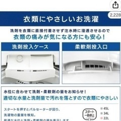 アイリスオーヤマ 洗濯機 4.5kg 一人暮らし向けの画像