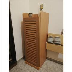 新品未使用　ルーバーシューズボックス　