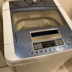 【急募・無料】全自動洗濯機　LG