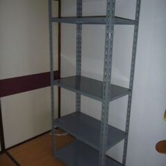 中古  スチールラック  70.5cm×40.5×180 (高さ...