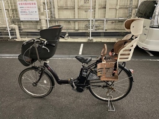 子供乗せ電動アシスト自転車