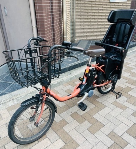 破格ギュットクルームDX【2019年11月購入】パナソニック Panasonic BE-ELFD03R [電動アシスト自転車 20型 16Ah 内装3段