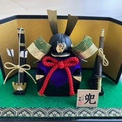 美品　こどもの日　兜飾り